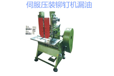 伺服壓裝鉚釘機(jī)漏油的原因有哪些？